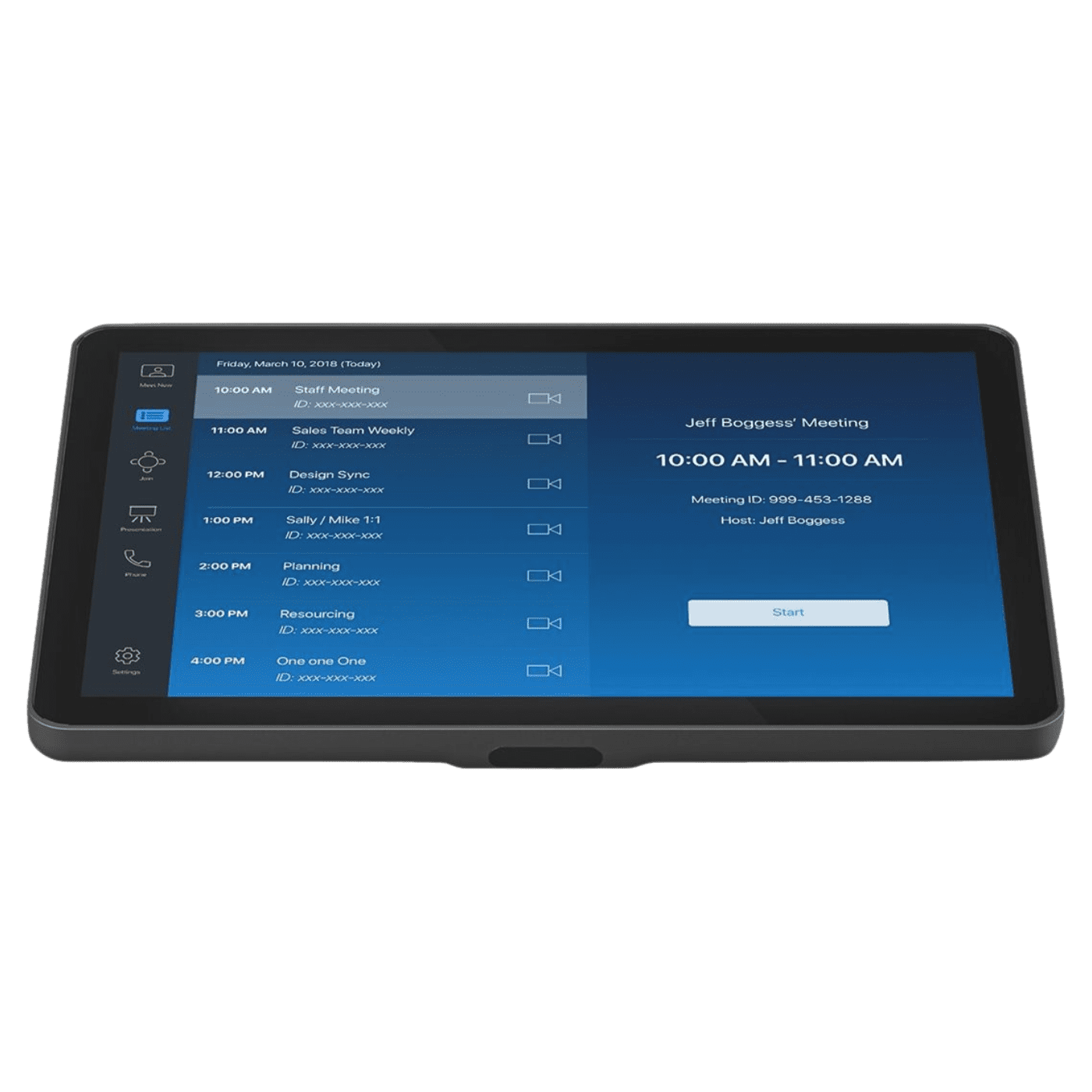LOGITECH Video conferencing kit Tap IP + Rally Bar - Afbeelding 2